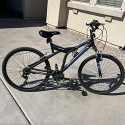 16” Mountain Bike With Suspension $120