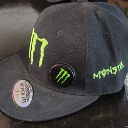 Custom Monsters Energy Drink Cap With Pin