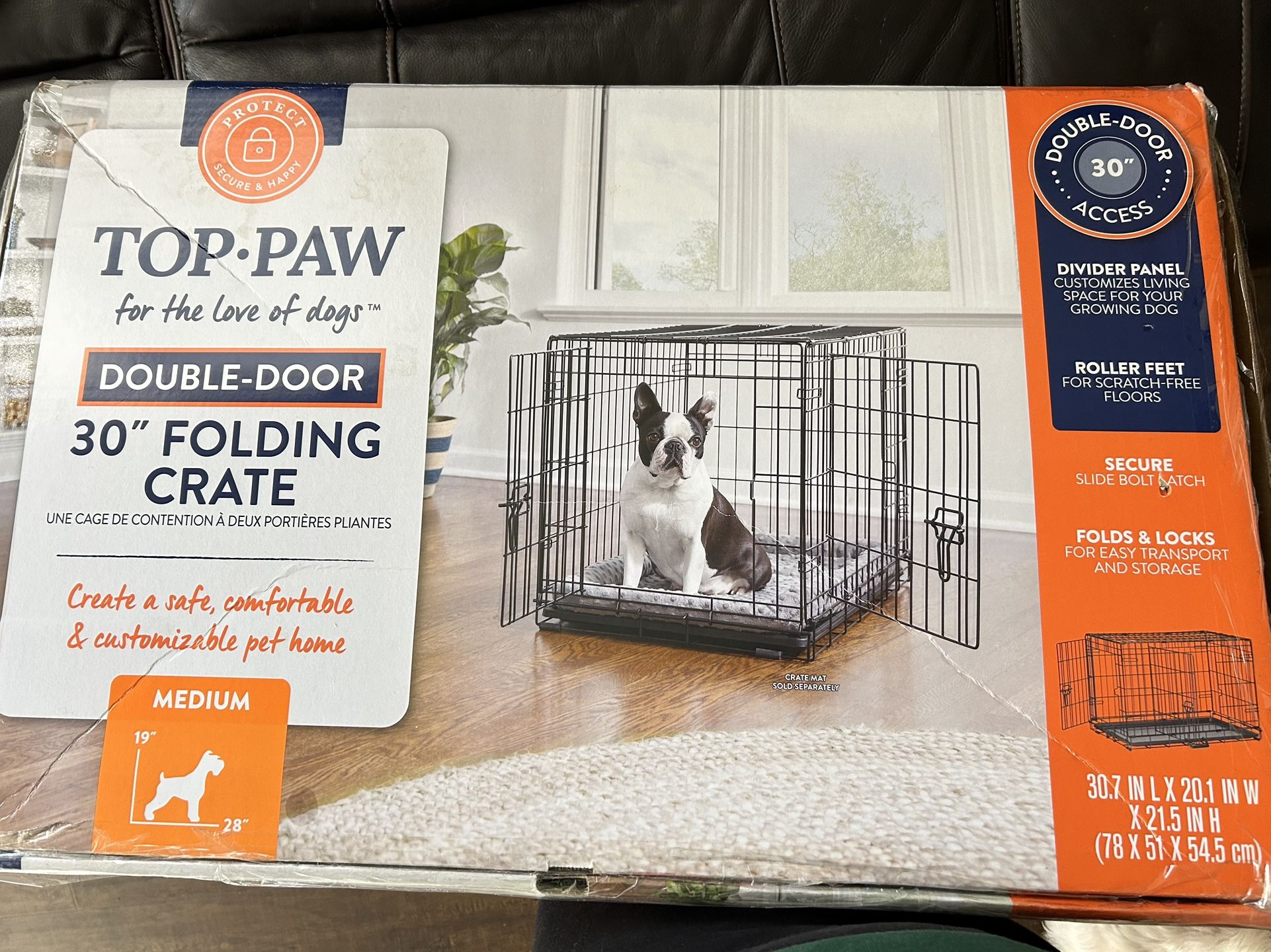 top paw cage/crate