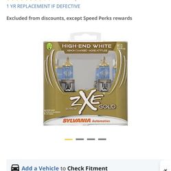 Sylvania H13 Led White Headlights 