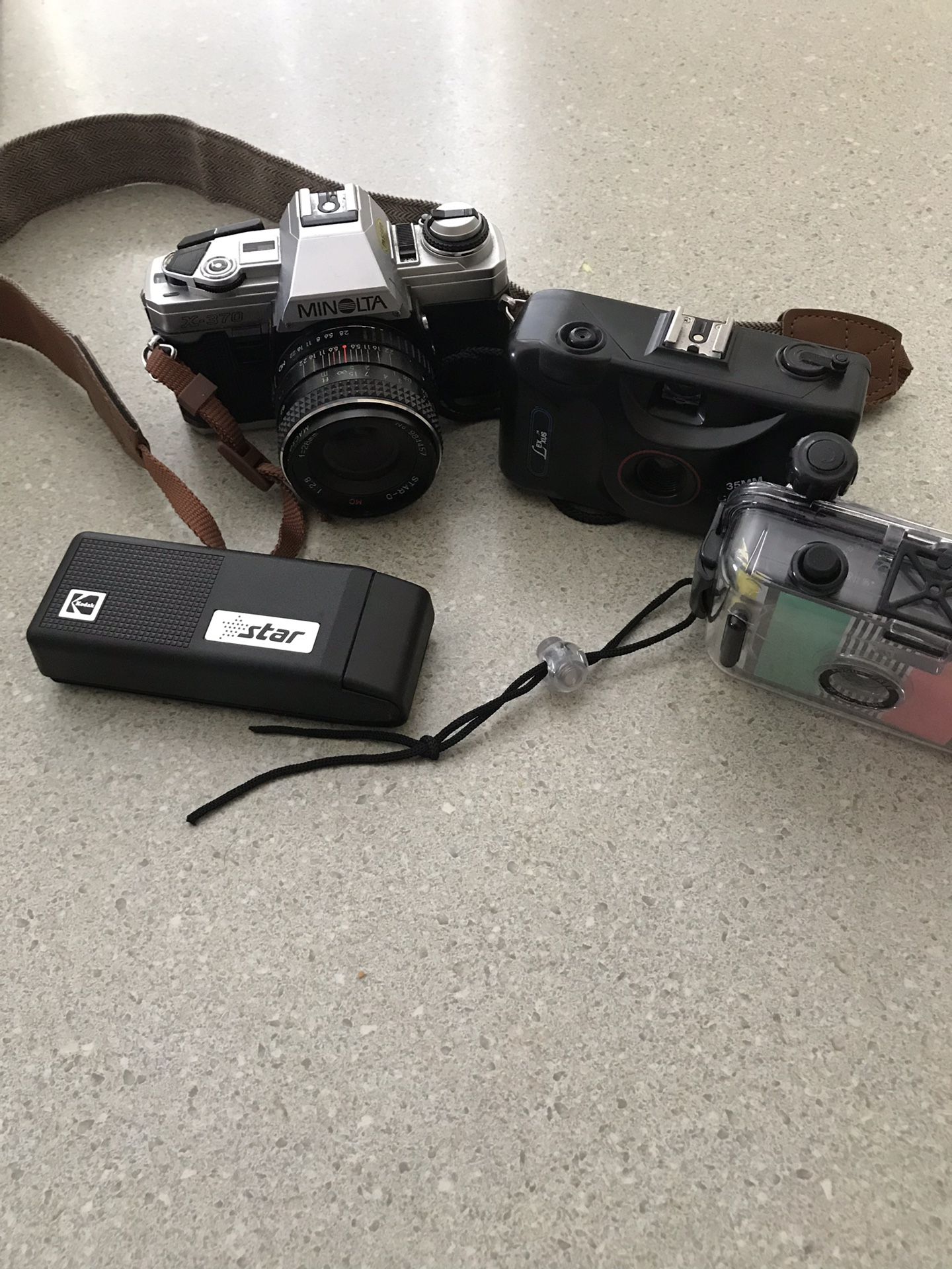 4 film cameras