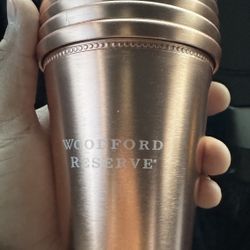 Woodford Reserve Copper Cups NEW