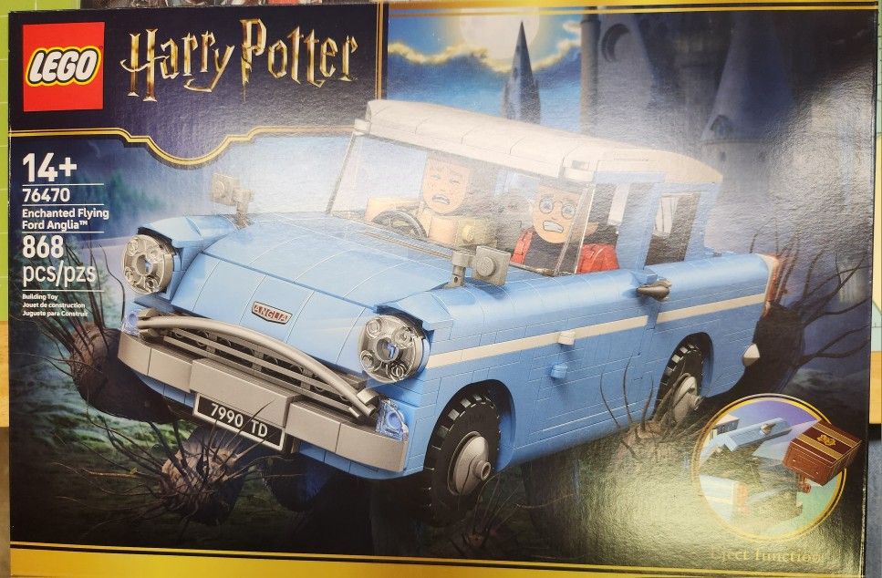 Harry Potter Enhanced Flying Ford Anglia