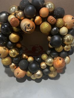 Halloween wreath 