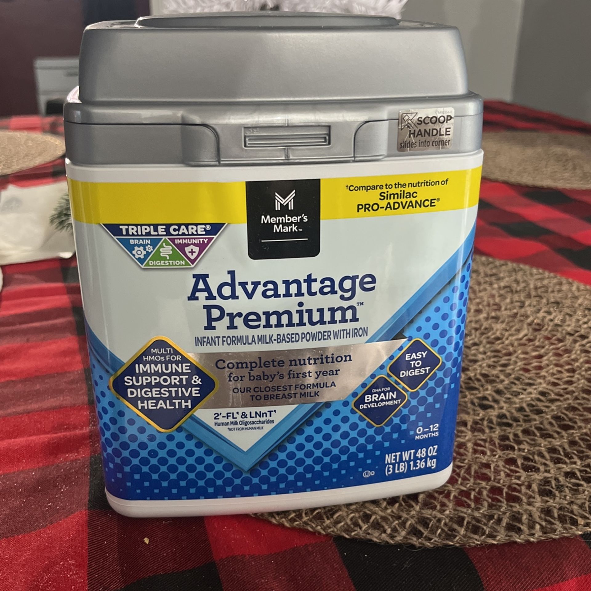 Members Mark Advantage Premium Baby Formula
