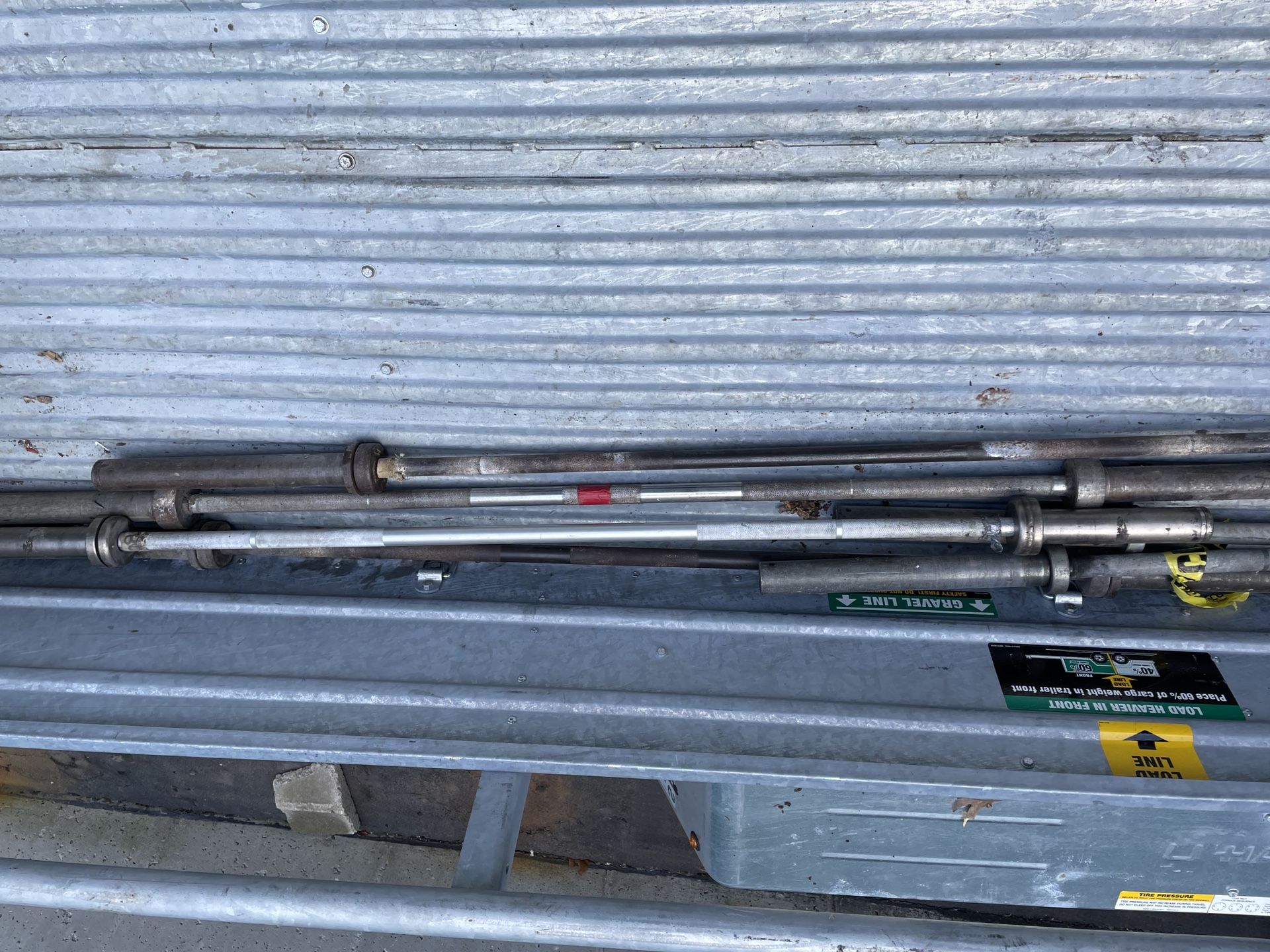 Olympic Barbells Used