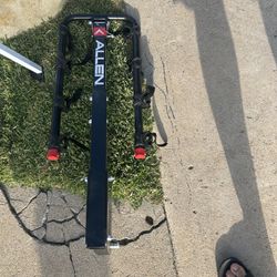 Allen 3 Bike, Hitch Rack. 