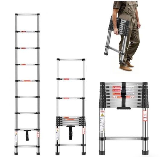 8 1/2 Foot Telescopic Ladder 