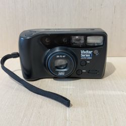 Vivitar Series 1 450PZ 35mm Camera w/Power Zoom 38-70AF Tested Great Read Info!