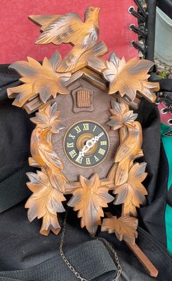 Vintage Cuckoo Clock, Untested