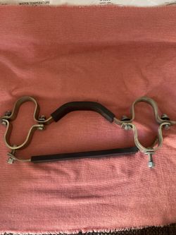 VW Baja transmission securing strap mount