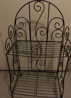 Metal shelf