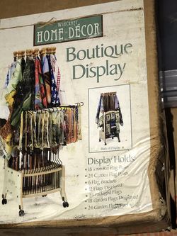 Boutique Display for Flags Retail New never used