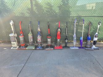 Vacums different types amd brands