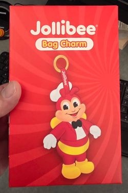 Jollibee bag charm