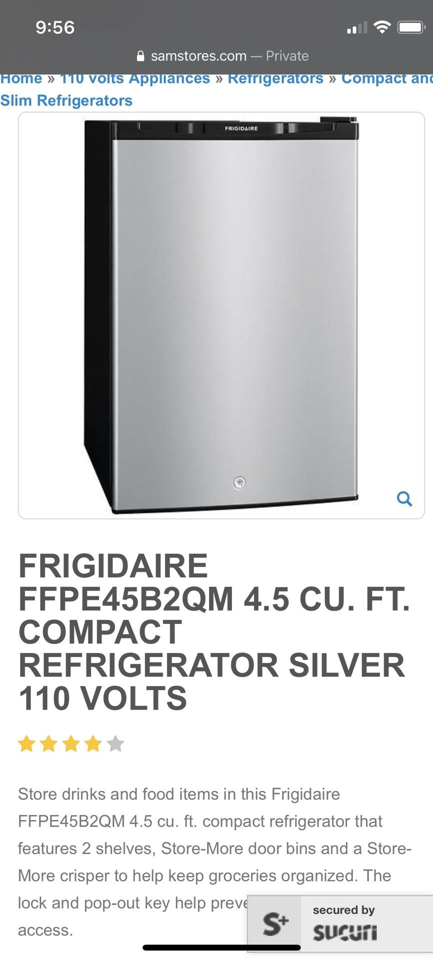 Mini Fridge