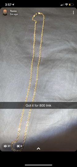 14k Gold Rope Chain