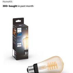 Philips Hue 7W ST19 White Ambiance LED Smart Vintage Edison Filament Bulb Warm E26