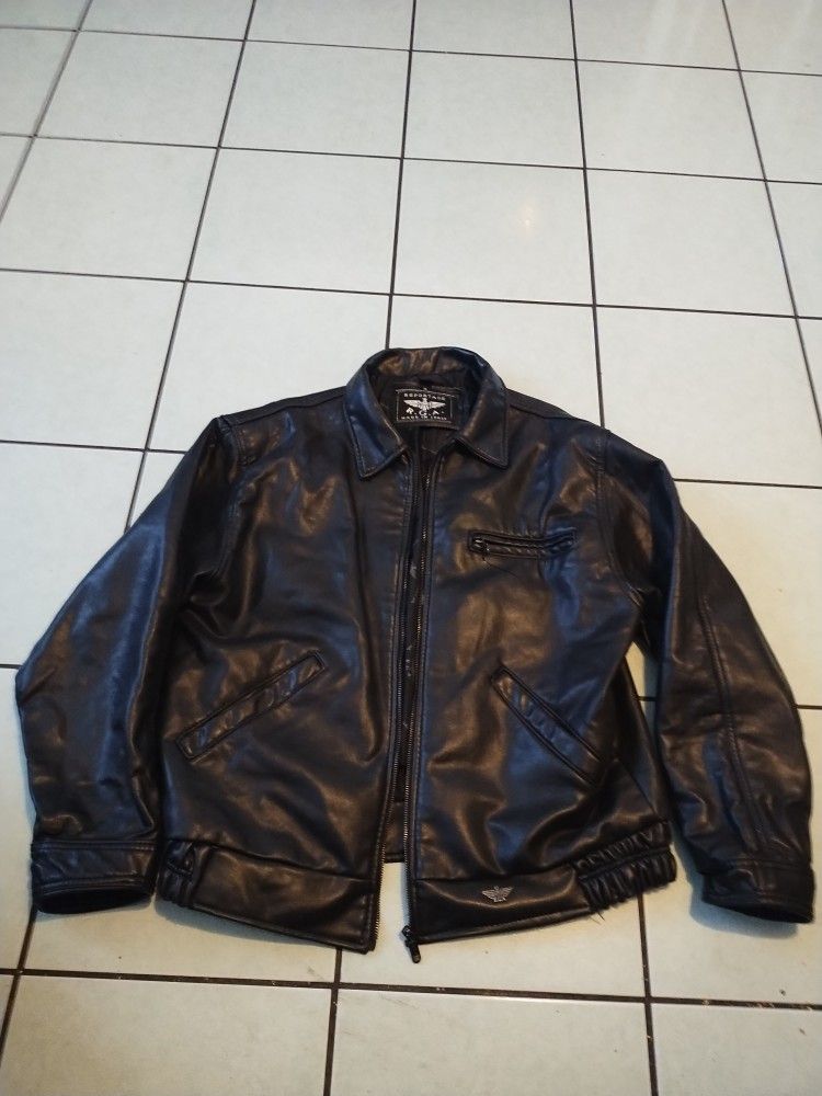 R.G.A 90's Leather Jacket