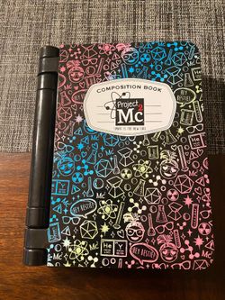 Project 2 MC talking composition book
