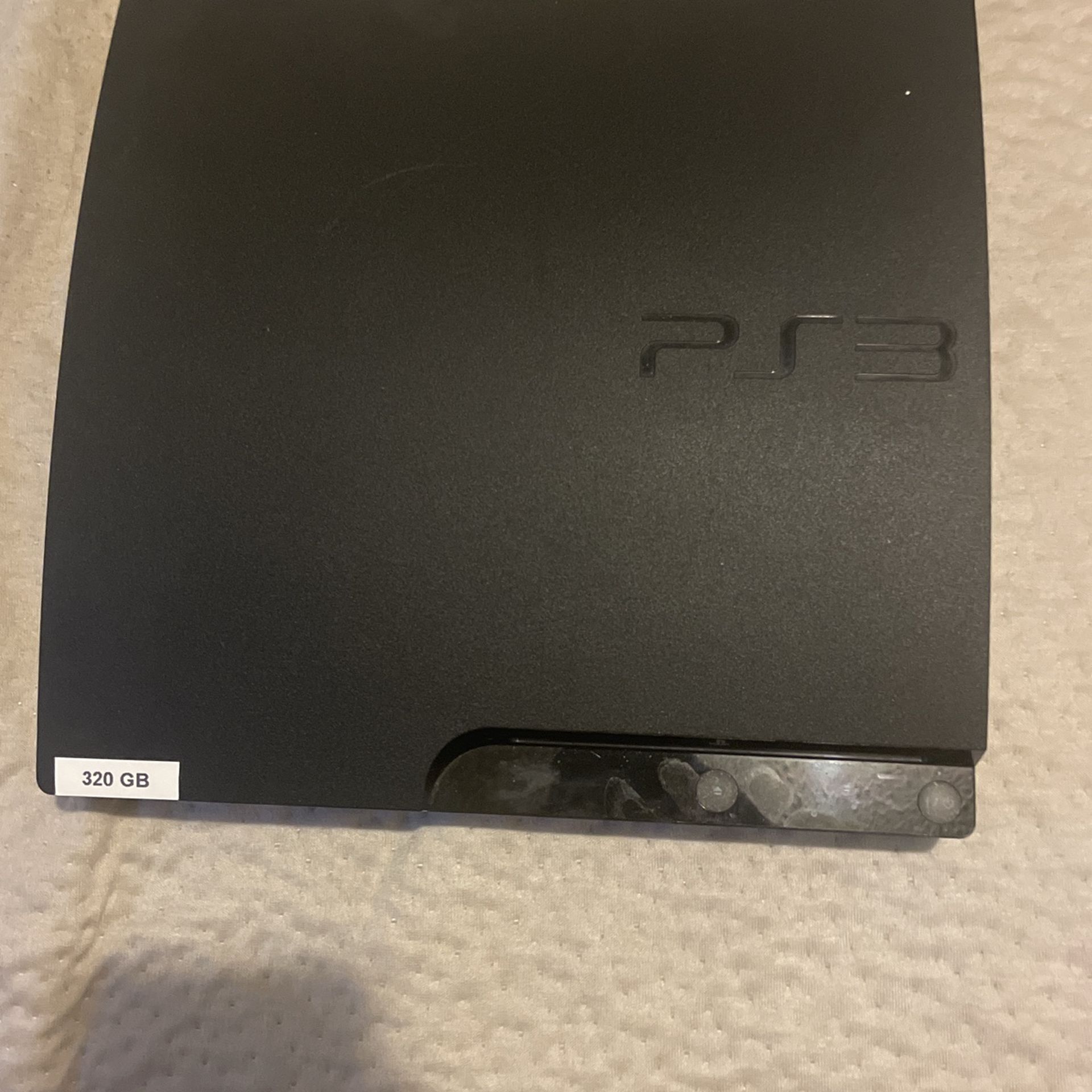 PS3 With Controller And Games