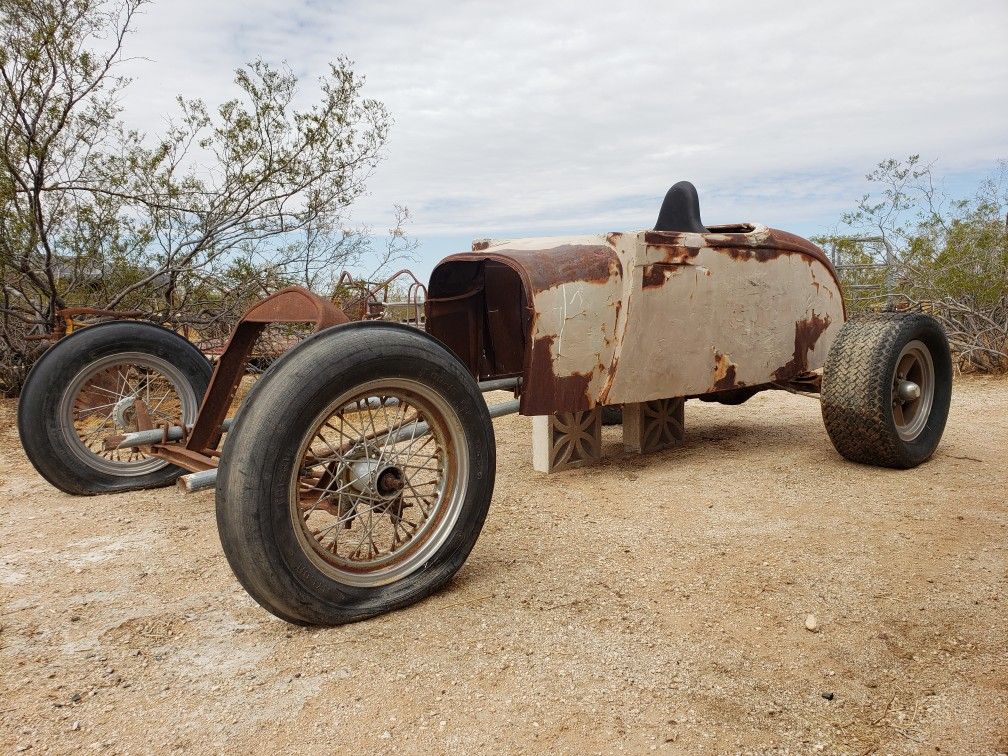 Hot Rat Rod 1920s 1930s Ford Single Seat Project Car Parts Yard Art for