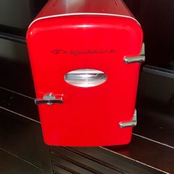 Red Mini Fridge 