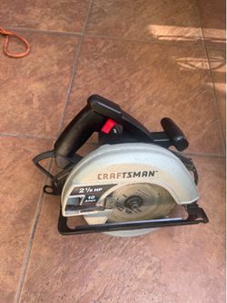Craftsman circular saw