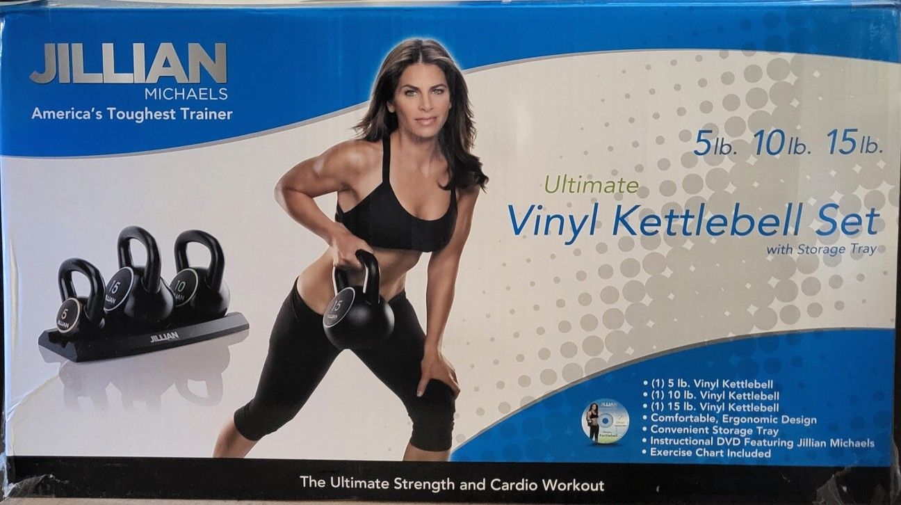 New  Kettle Ball SET NEVER Removed From Box