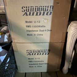 Sundown Audio 12 Inch Speakers (1500W)