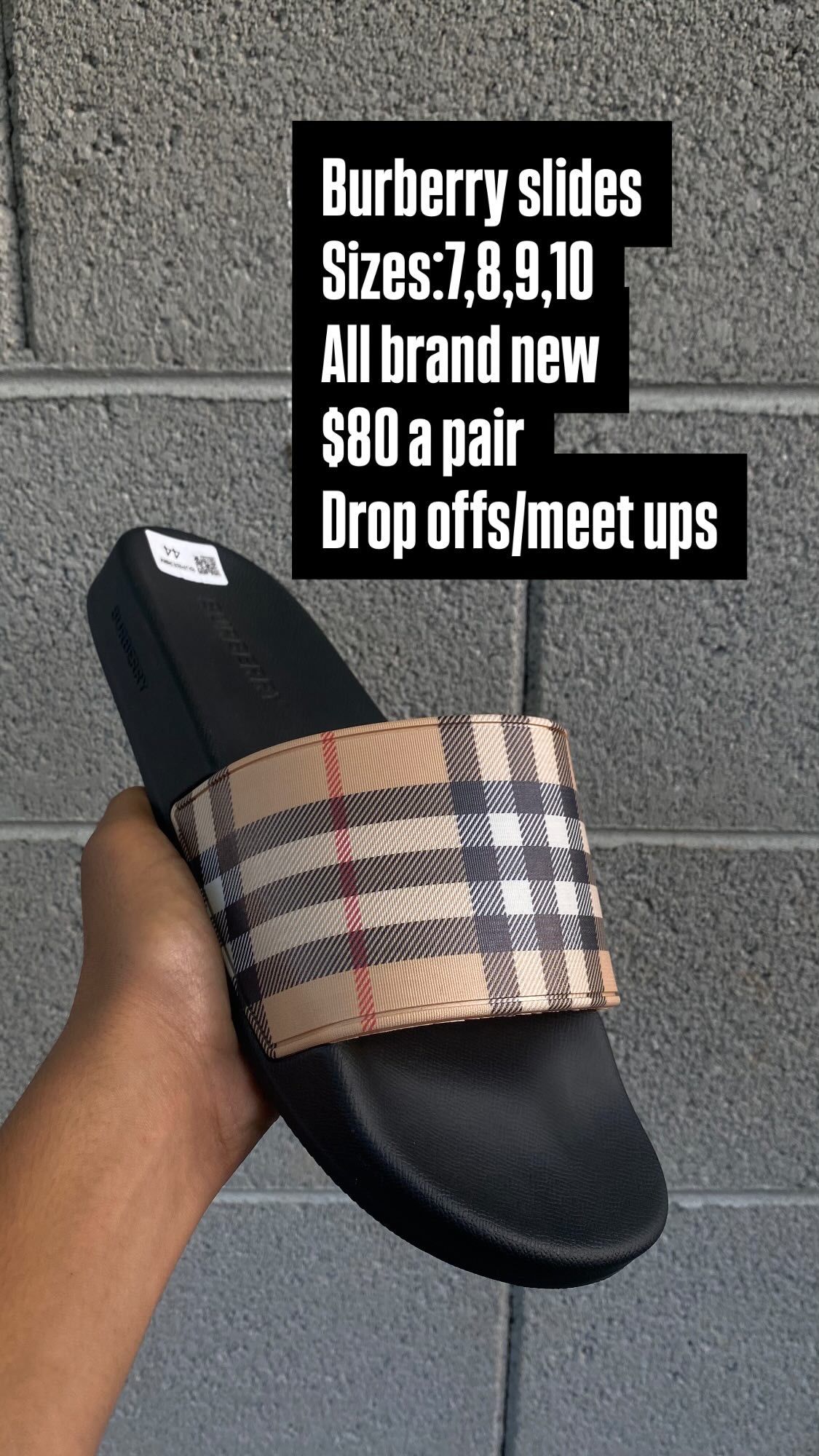 Burberry Slides