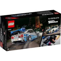LEGO Speed Champions 2 Fast 2 Furious Nissan Skyline GT-R (R34), 2023 (76917)