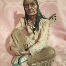 Vintage Indian Sitting Bull