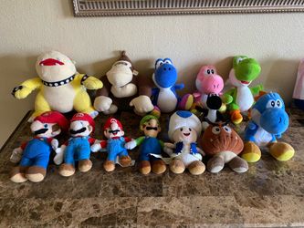 Super Mario plush lot
