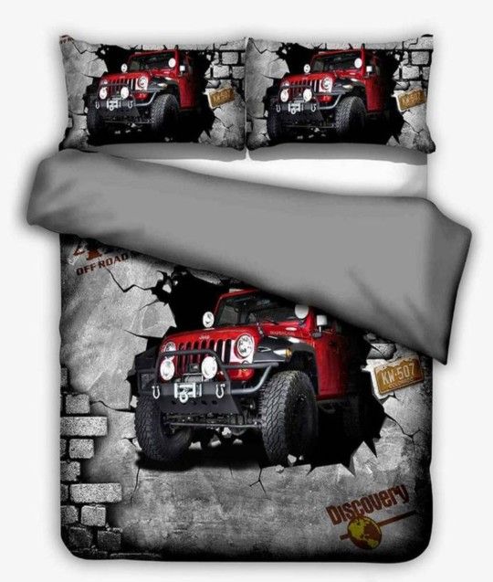 Jeep Off Road Twin Duvet Cover Bedding Set for Sale in Westminster, CO