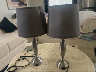 Touch lamps