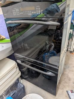 GE double oven