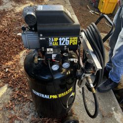 Pneumatic Air Compressor 125psi Plus Hand Tools