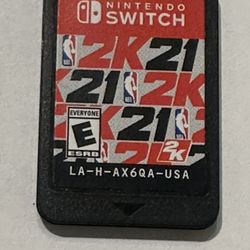 Nintendo Switch Nba 2K 21 $10