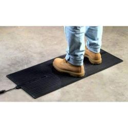 Foot Warming HEATED rubber Mat 