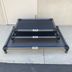 (NEW) Heavy Duty Elevated Dog Bed (Medium $50, Large $60, X-Large $70) Raised Pet Bed Cot