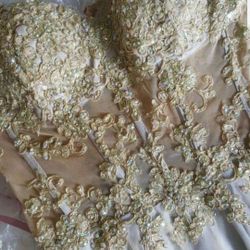 Gold prom / formal dress