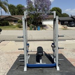 Fitness Gear Pro Bench/Squat/Dip/Pull Up Rack 