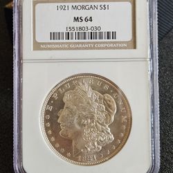 1921 Morgan Dollar 