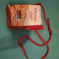 Orange Juice Box Bag