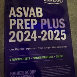 Asvab Prep Plus 2024-2025 