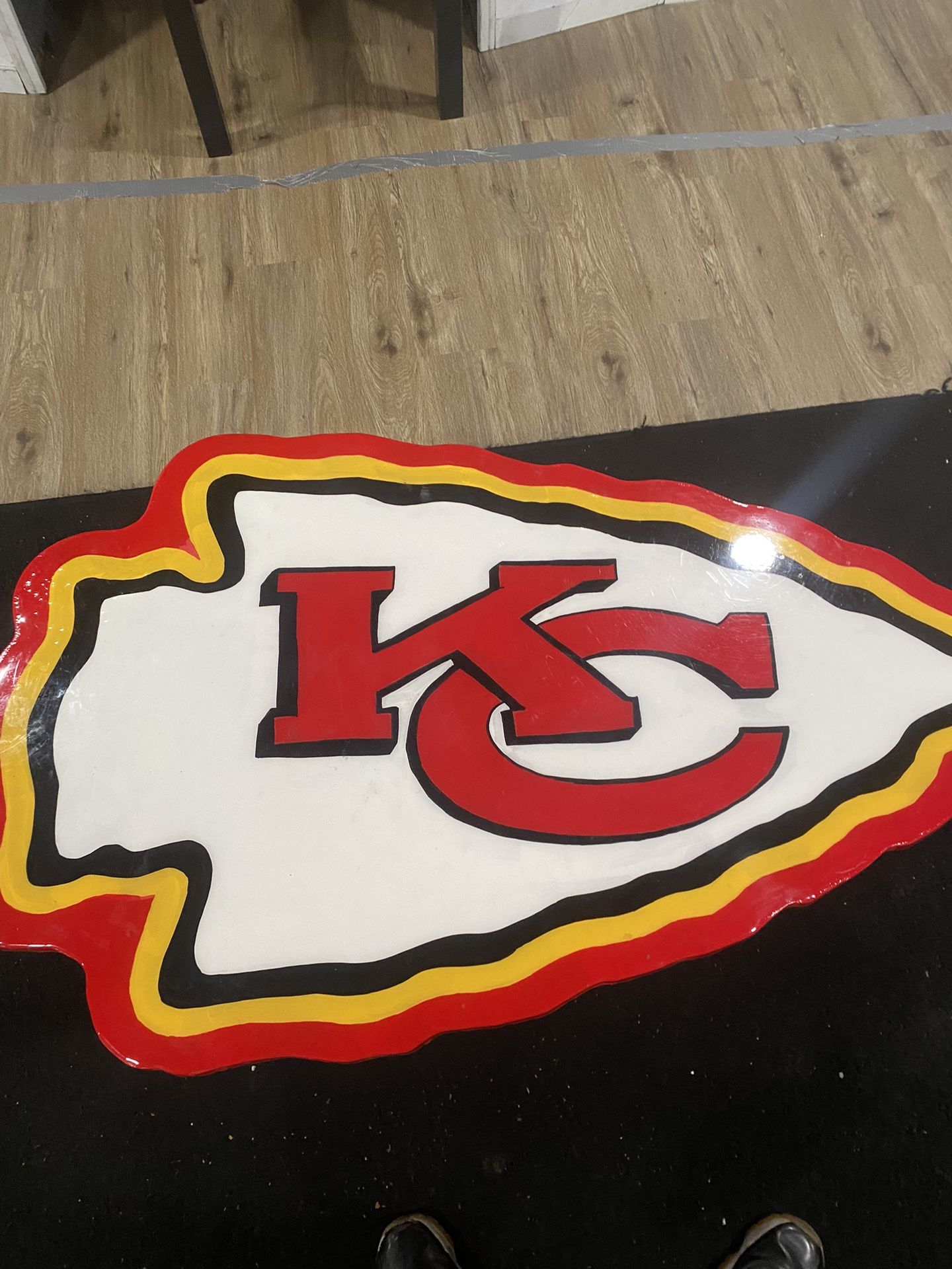 Custom Chiefs Table 
