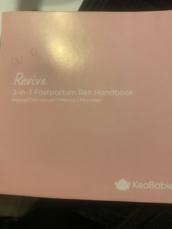 3 in 1 POSTPARTUM BELT