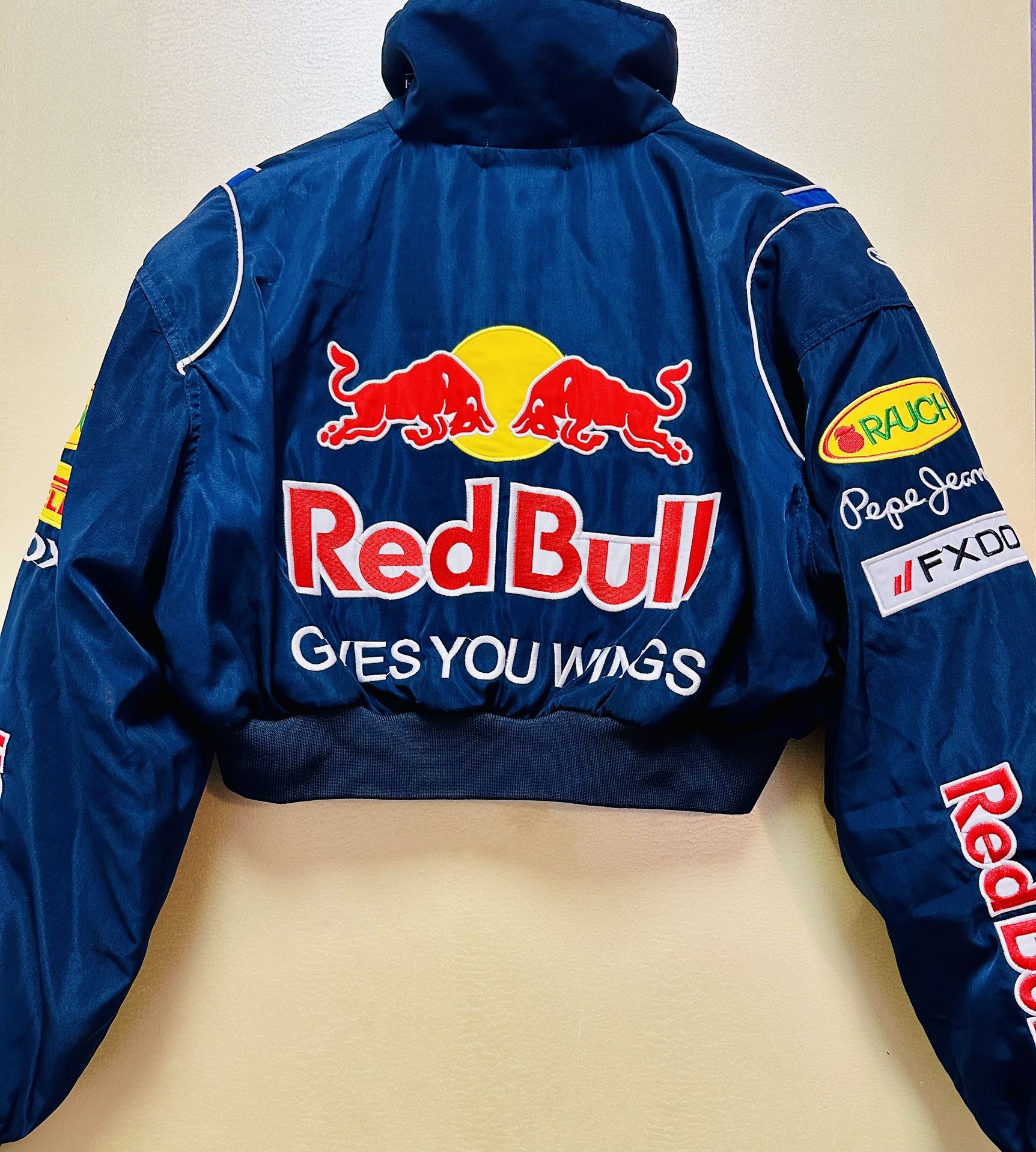 Vintage Red Bull Infiniti F1 Racing Jacket