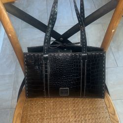 Liz Claiborne Black Leather Purse